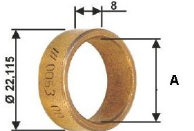BC1006302 BUCHA P/ MOTOR DE PARTIDA