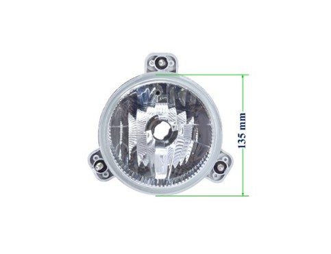 FL497SL BLOCO FAROL P/H1 REDONDO ONIBUS MARCOPOLO/VOLARE/ S/VIGIA 135MM