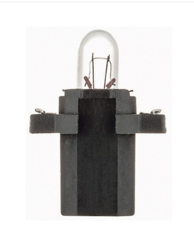 LH2721MF8 LAMPADA+SOQUETE 1,2W B8.3D 12V (PRETA) HELLA