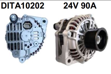 DITA10202 ALTERNADOR EUROCARGO/STRALLIS/TRAKKER 10PK 24V 90A