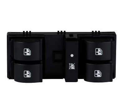 1502034 INTERRUPTOR VIDRO PALIO/PUNTO/LINEA/IDEA QUADRULO C/BLOQ. VIDRO LED AM 8T