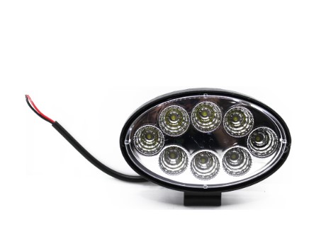 FAROL LED 24W 8 LED OVAL SUITS 12/24V (SLW724)