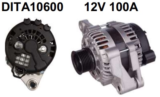 DITA10600 ALTERNADOR S10 2.2/2.4 FLEX 12V 100A 