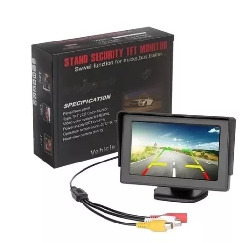 004093 MONITOR PARA ESTACIONAMENTO 4.3 FIXO 