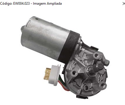 EW004023 MOTOR LIMP MB 12V FINO (ELETRICWAY)