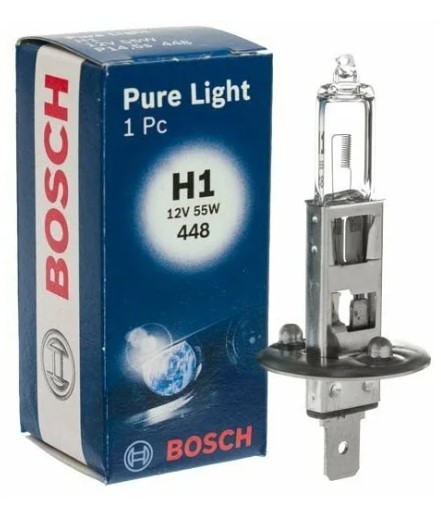 LAMPADA H1 12V 55W BOSCH 1987302011 COMUM