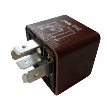 DNI0142 RELE AUXILIAR 12V 5T C/DIODO S/SUPORTE 