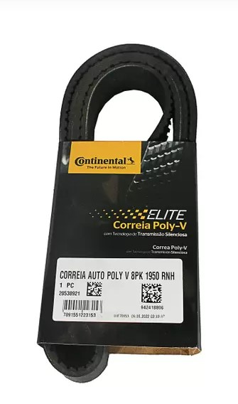 8PK1950 CORREIA ALTERNADOR CAM.VW / NEW HOLLAND MWM (CONTINENTAL) 