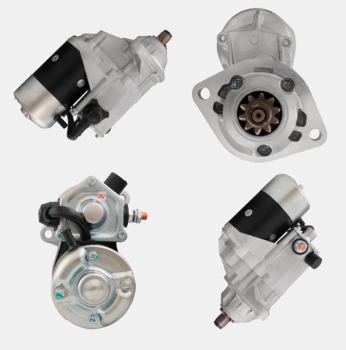 EURO20675 MOTOR DE PARTIDA DENSO KOMATSU PA CARREGADEIRA 24V 10D 