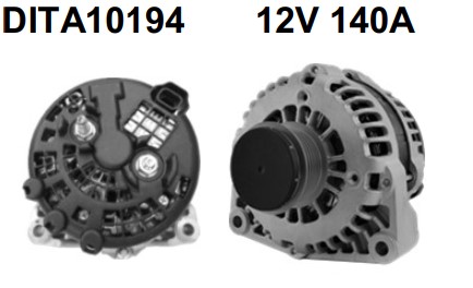 DITA10194 ALTERNADOR DELFHI S10/BLAZER 2.8 DIESEL 13/ 12V 140A