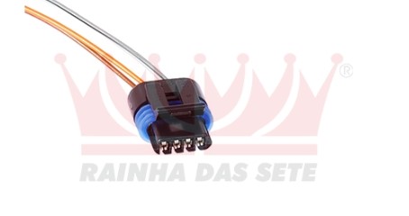 ETE5104 CHICOTE 4VIAS BOBINA GM/SEN.TEMP/TEMP.AR DUCATO