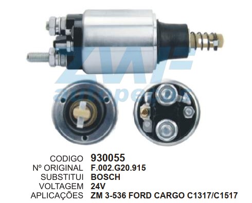 930055 AUTOMATICO PT. BOSCH CARGO MODERNO 24V ZM3536