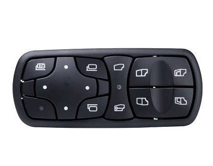 1515007 INTERRUPTOR VIDRO (COMANDO) CAM.ACTROS 10/14 LE 24V 10T