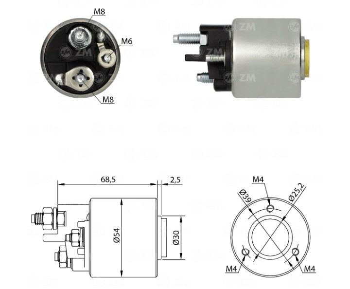 ZM1590 AUTOMATICO PT. VALEO MERCEDES S/B 3F