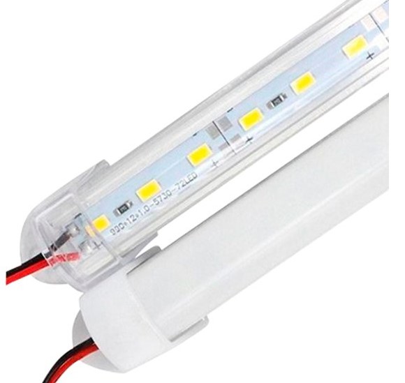 TP103 MINI BARRA DE LED 10CM BRANCO BIVOLT 12V 24V 