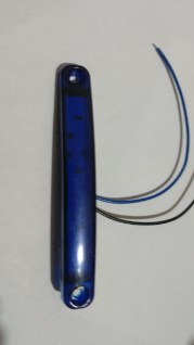 TP105 MINI BARRA DE LED 10CM AZUL BIVOLT 12V 24V 