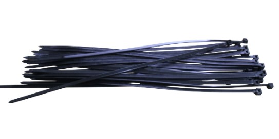101020 ABRACADEIRA (30CM) 300X7,2MM PRETA (STARK)