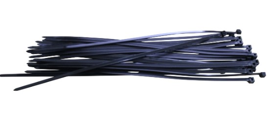101028 ABRACADEIRA (50CM) 500X7,2MM PRETA (STARK)