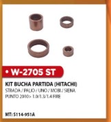 W2705ST -KIT BUCHA PART.HITACHI STRADA/PALIO/UNO/MOBI/SIENA