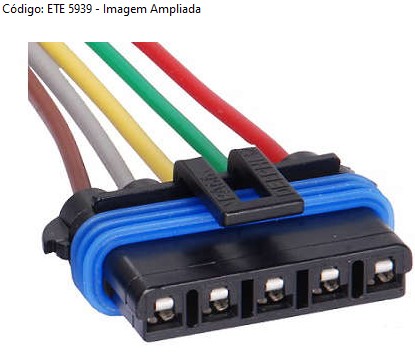 ETE5939 CHICOTE 5VIAS BOMBA COMB.LINHA GM 
