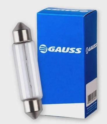 LAMPADA TORPEDO 24V 44MM 10W GAUSS GL6411A
