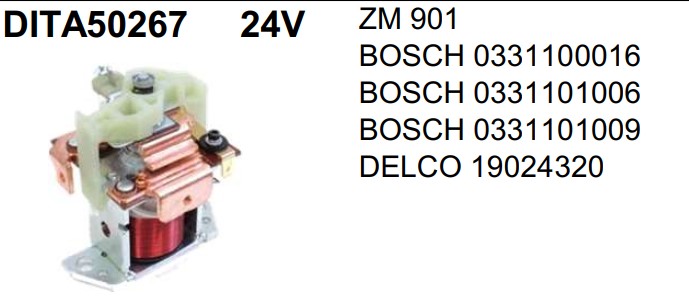 DITA50267 AUTOMATICO PT. BOSCH KB 24V 006 ZM901