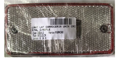 GF2121CR LANTERNA C/REFLETIVO E SOQUETE EXTERNO