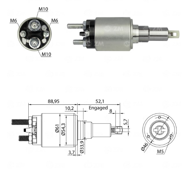 INTACTO93639 AUTOMATICO PT. BOSCH SCANIA 24V MOD S 4/5 ZM3639 