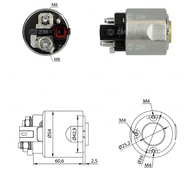 INTACTO98492 AUTOMATICO PT. VALEO SANTA FE/SONATA/SORENTO ZM8492