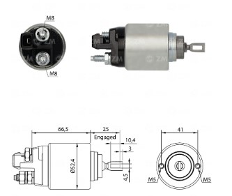 INTACTO90382 AUTOMATICO PT. BOSCH FOX/CROSFOX/GOLF/KOMBI ZM382