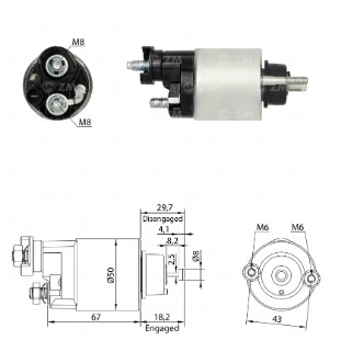 INTACTO92705 AUTOMATICO PT. DENSO HONDA CIVIC C/TORRE PEQ ZM2705
