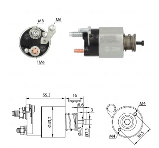 INTACTO94391 AUTOMATICO PT. VALEO FIESTA/FUSION/FORD KA/MEGANE/CLIO/RMA ZM4391