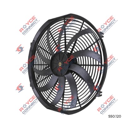 S254413 ELETROVENTILADOR AXIAL 16" ASPIRANTE 24V 120W 10 PAS CURVAS (S25.4413)