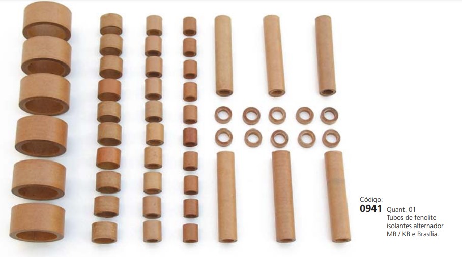 EDA0941 KIT TUBOS FENOLITE ISOLANTE DIVERSOS M.PART/ALT.