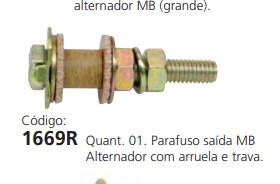 EDA1669R KIT PARAFUSO SAIDA MB ALT. 35A (C/1) 