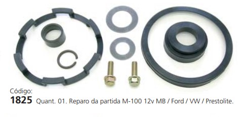 EDA1825  REPARO DA PARTIDA M100R 12/24V (1PÇ)