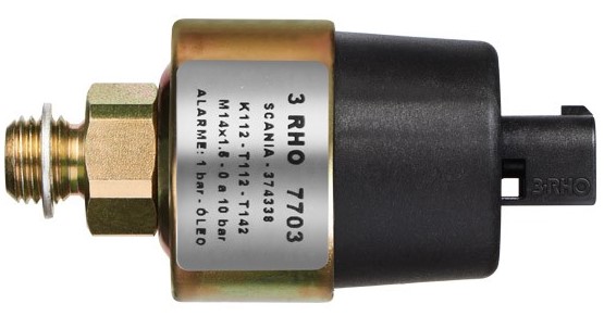 RH7703 INTERRUPTOR PRESSAO DE OLEO SCANIA TOMADA (EC8903) 
