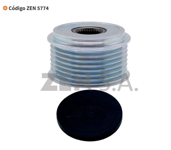 ZEN5771 POLIA RODA LIVRE P/ ALTERNADOR 
