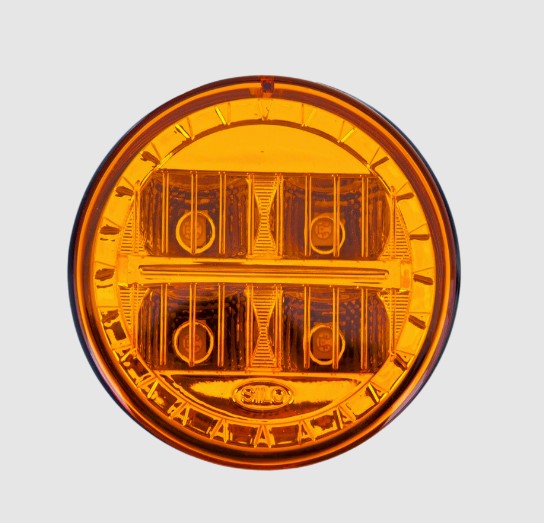 SL800102 LANTERNA DIANTEIRA ONIBUS COMIL 70MM 4LED AM 24V