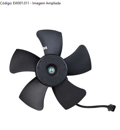 EW001011 ELETROVENTILADOR HONDA CITY/FIT 1.5 FLEX 09/16 C/AR 5PAS 310MM