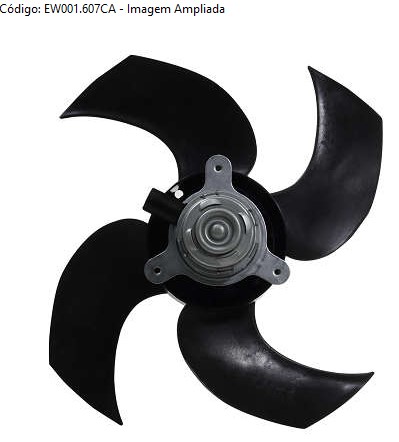 EW001607CA ELETROVENTILADOR FORD KA 1.3I S/AR 4PAS MT.76MM 320MM 