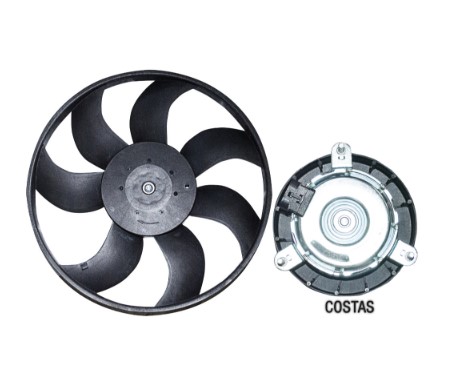 EW001928 ELETROVENTILADOR GM MERIVA 06> C/AR 7PAS MT.113MM 360MM 