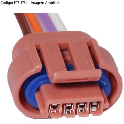 ETE5734 CHICOTE 4VIAS BOB.IGNICAO CORSA/S10/SILVERADO 