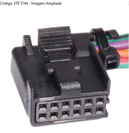 ETE5744 CHICOTE 12VIAS INTERRUPTOR VIDRO ELETRICO GM