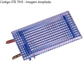 ETE7918 LANTERNA TETO/PORTA MALAS GM CAPO SANTANA