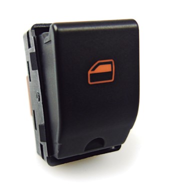 VW1033 INTERRUPTOR VIDRO GOL G4/G5 FOX SIMPLES (1 ESTAGIO) MARRON 