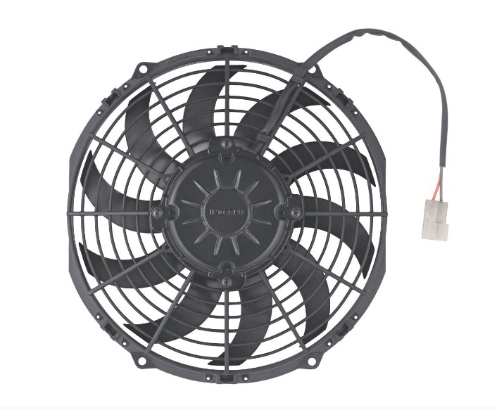 1350312 ELETROVENTILADOR AXIAL 10" IP43 ASPIRANTE 12V 