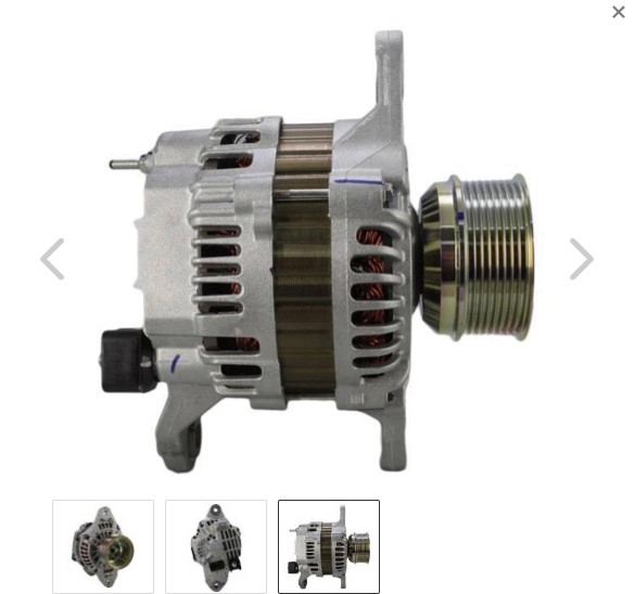 A004TR6191 ALTERNADOR MITSUBISHI VOLVO FH/NH/FM 24V 110A ((PILOTADO))