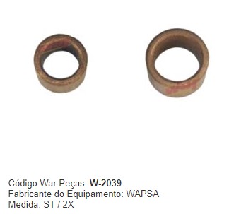 W2039ST -KIT BUCHA PART.WAPSA LOGUS/POINTER WAPSA