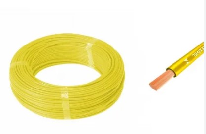 10864 FIO INSTALACAO 1.00MM AMARELO (RL 50 METROS)